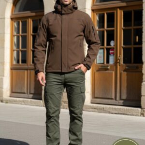 Veste Softshell Baroud trex brun - Ares