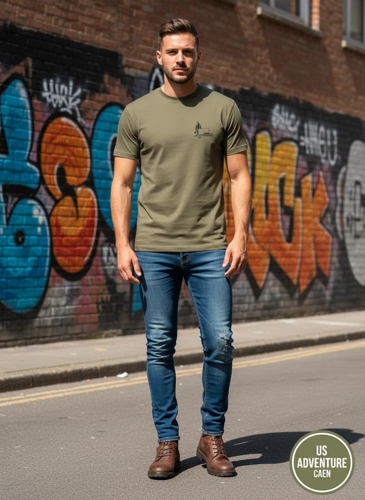T-shirt coton Légion Etrangère vert - A10 Equipment