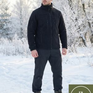 Blouson polaire militaire noir Fitte - Patrol Equipement