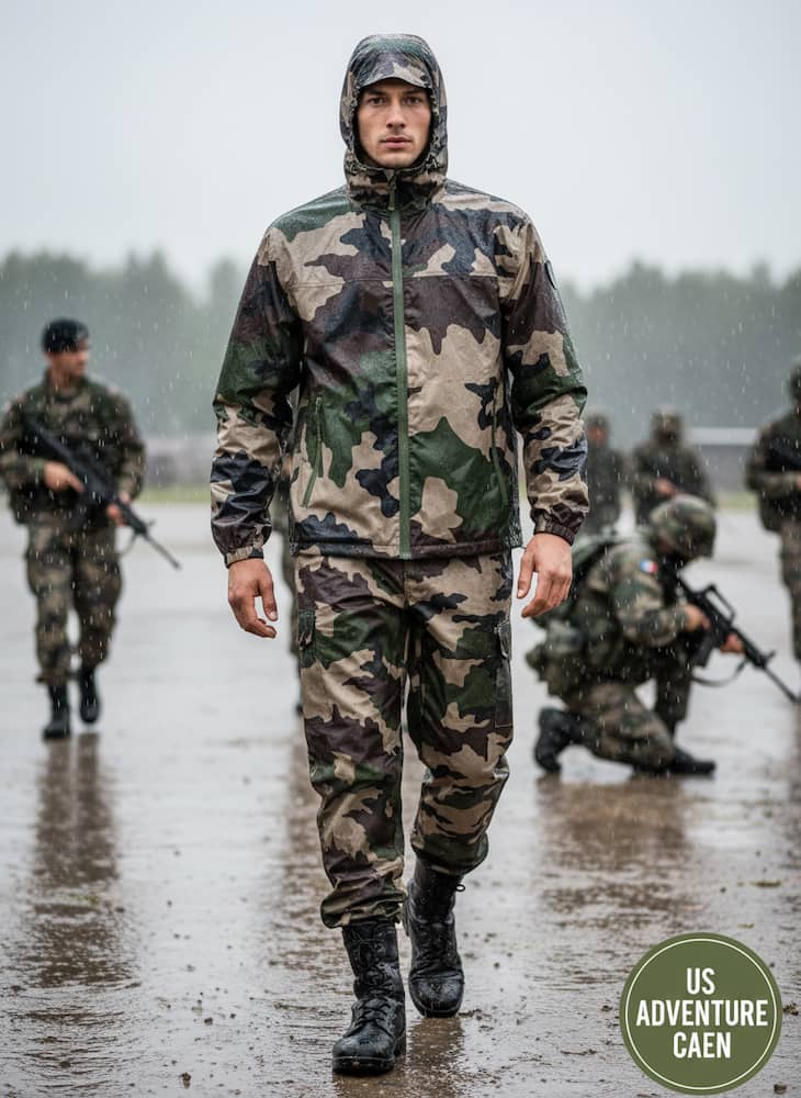 Veste de pluie camouflage ce - Patrol Equipement