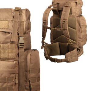 Sac à dos BW GenII 65L. Dark coyote - Miltec