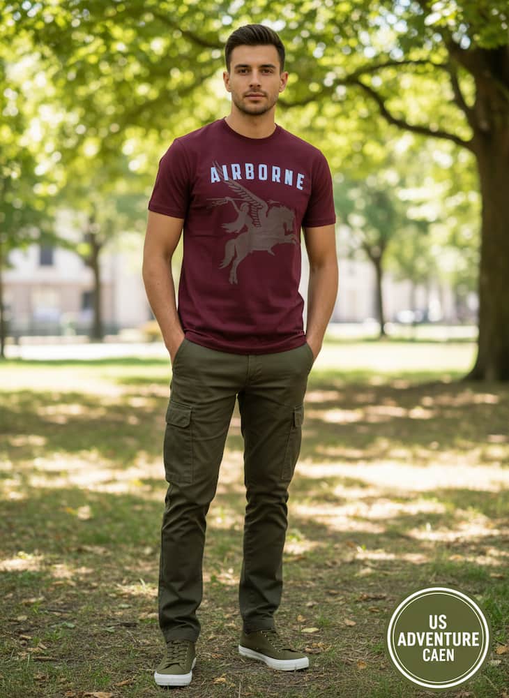 T-shirt Airborne pegasus - Fostex Garments