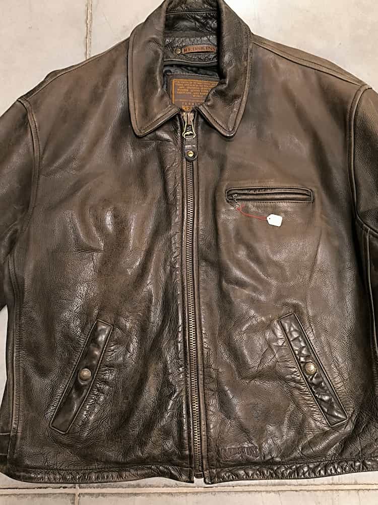 Blouson en cuir REDSKINS occasion