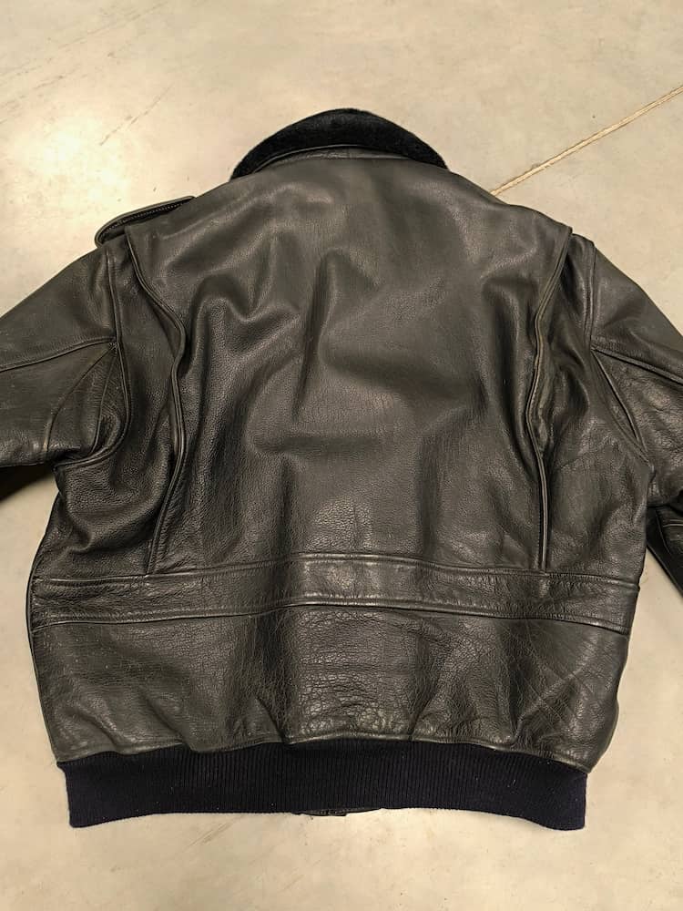 Blouson en cuir occasion XXL