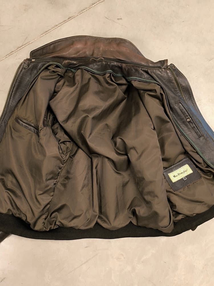 Blouson en cuir MAC DOUGLAS occasion L