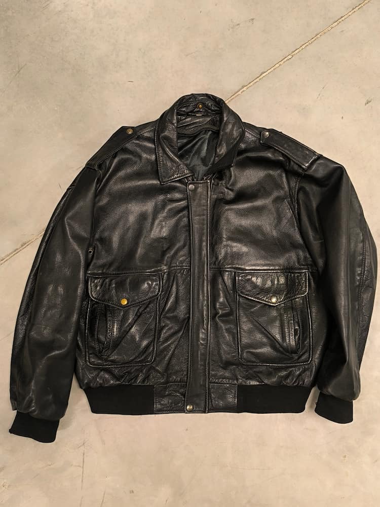 Blouson en cuir occasion XL