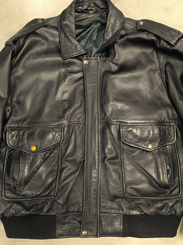 Blouson en cuir occasion XL