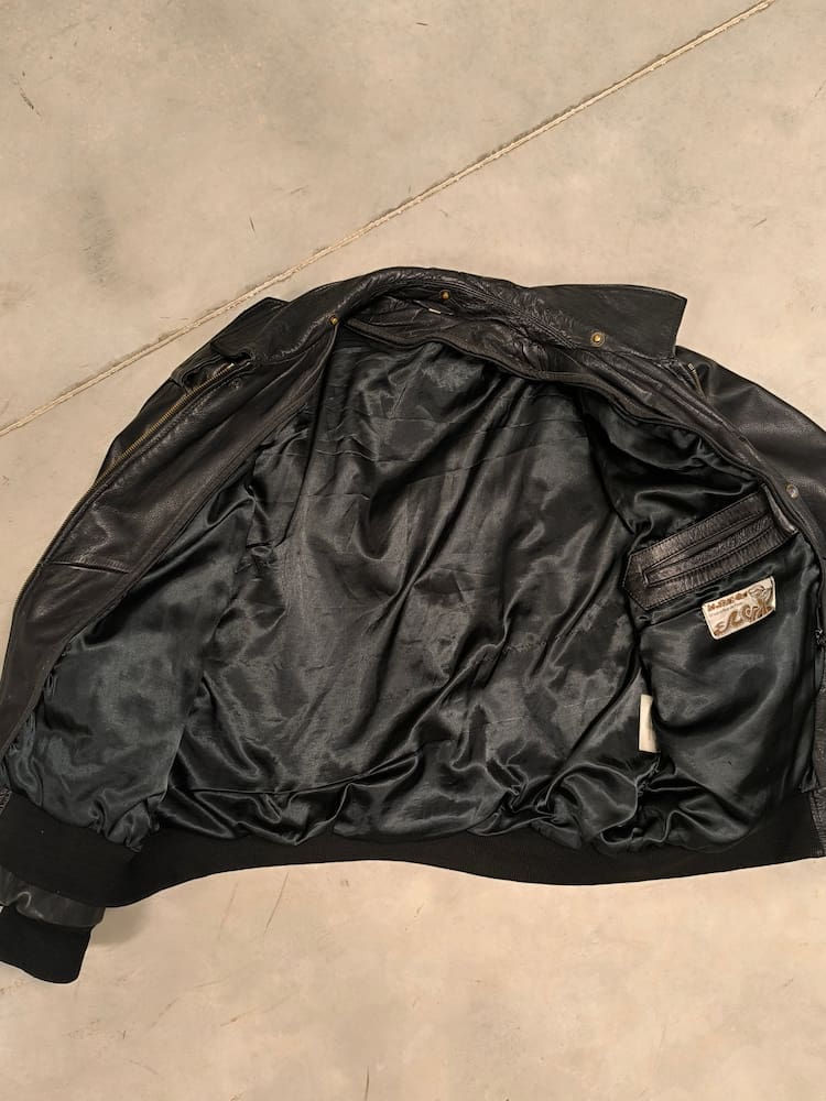 Blouson en cuir occasion XL