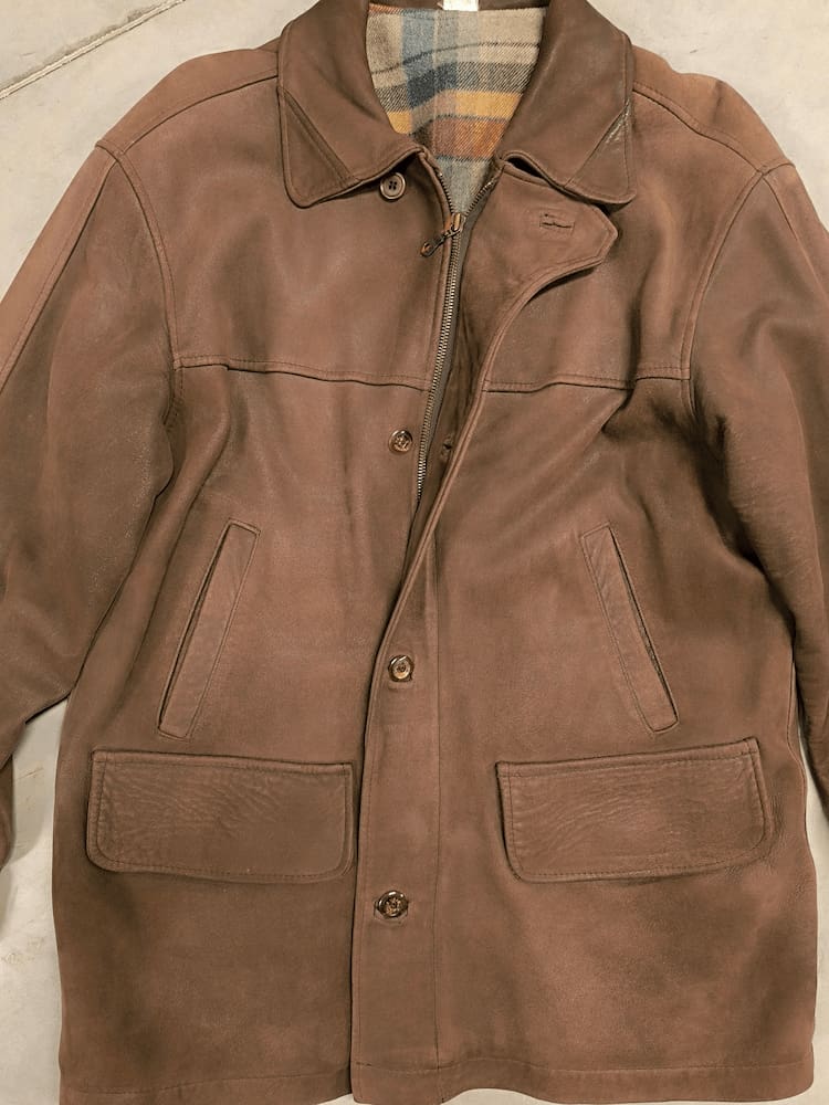 Blouson en cuir occasion M