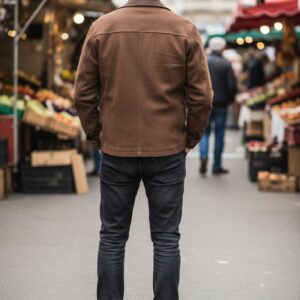 Blouson en cuir occasion M