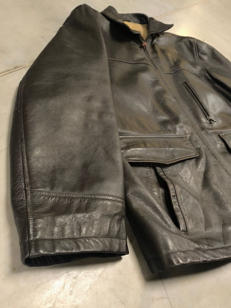 Blouson en cuir DEVRED occasion L