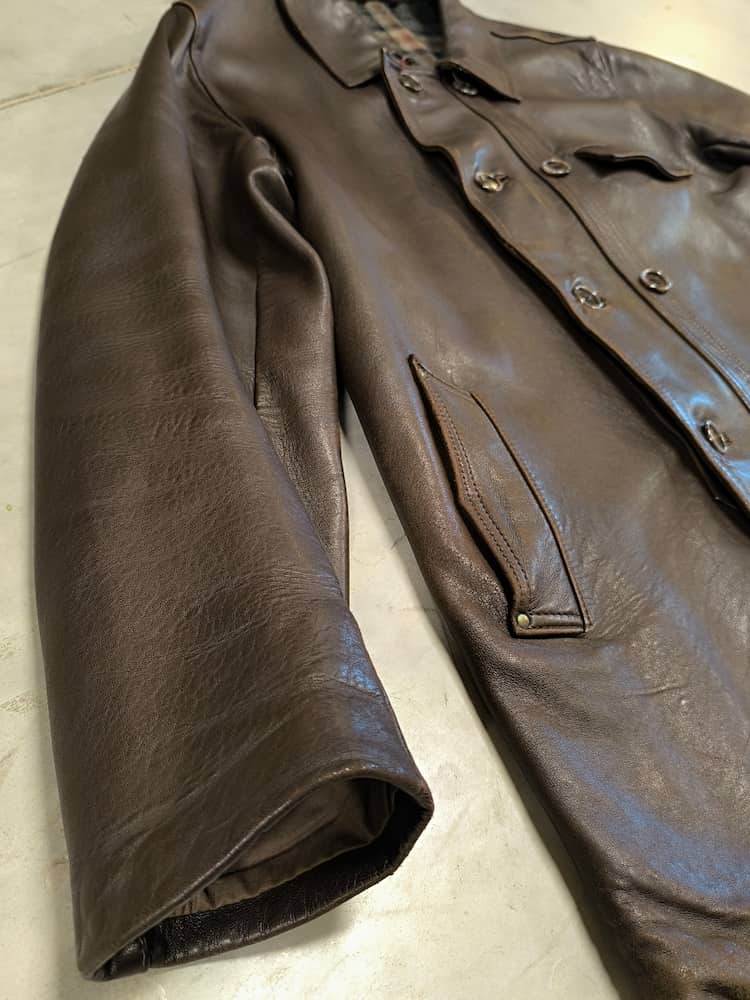Blouson en cuir occasion XL