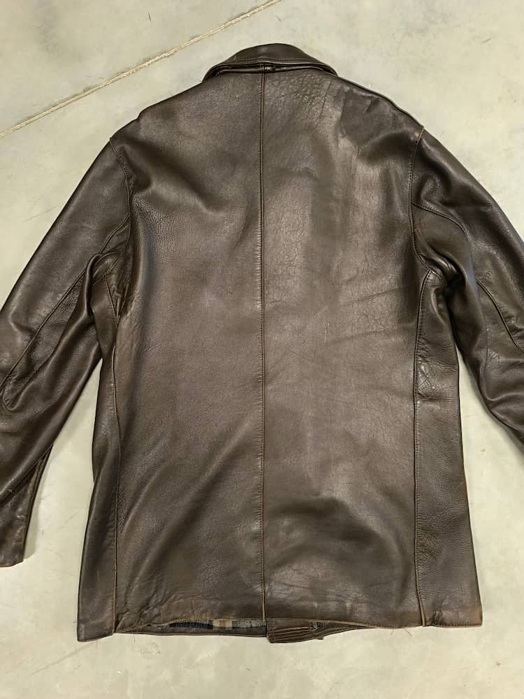 Blouson en cuir occasion XL