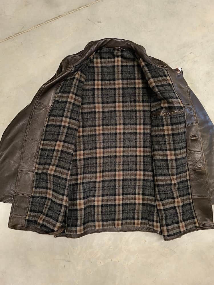 Blouson en cuir occasion XL