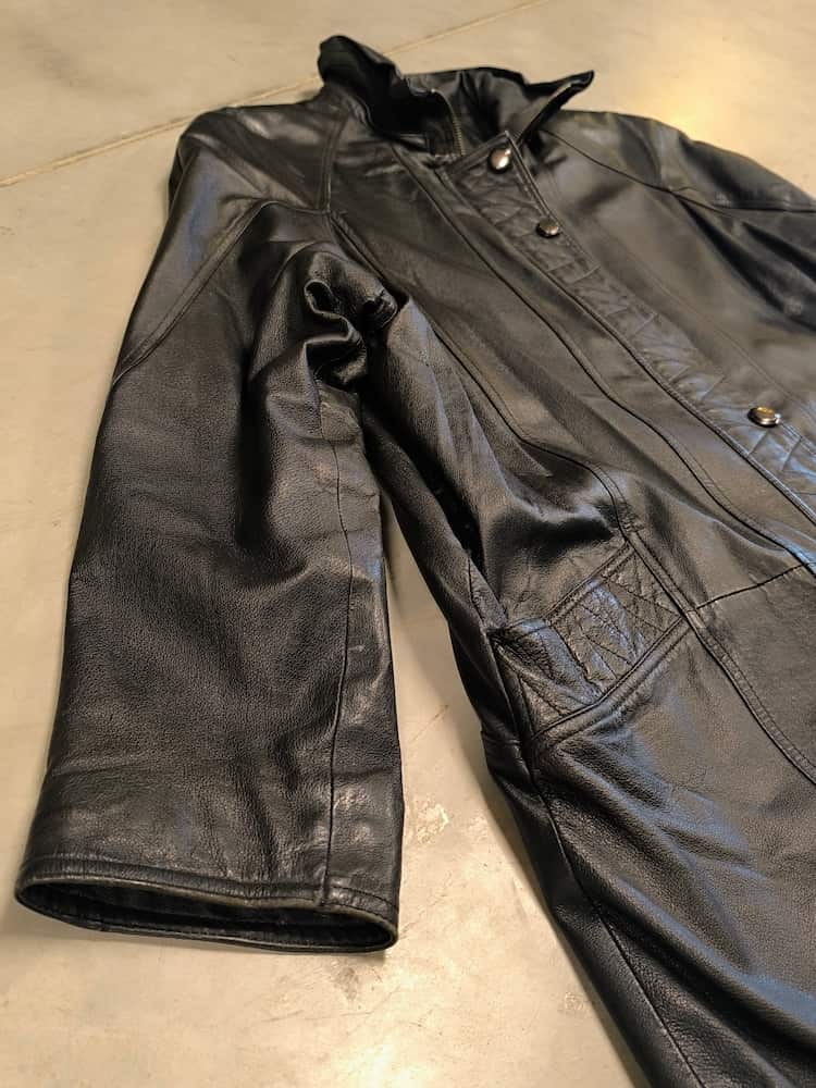Blouson en cuir CANDA C&A occasion taille S