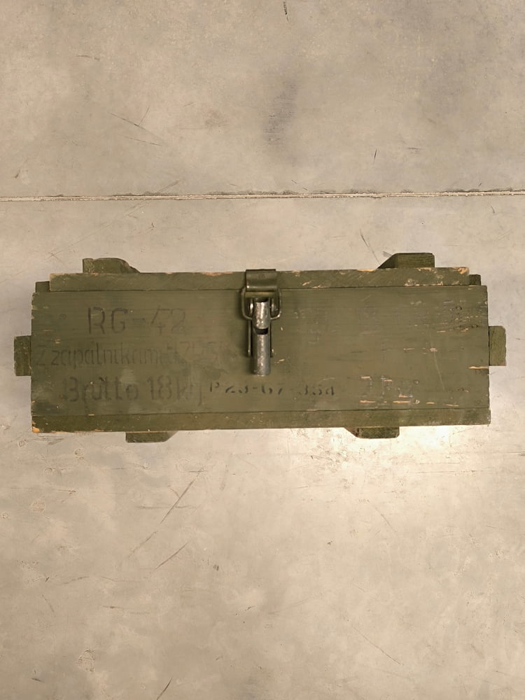 Caisse munition en bois