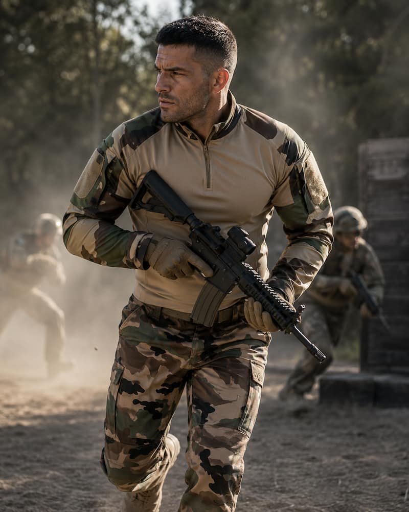 Chemise de combat UBAS Cam CE - GK Pro