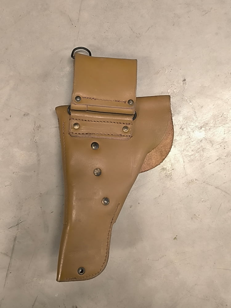 Holster GP35 cuir maron