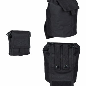 Pochette de délestage pliable noire