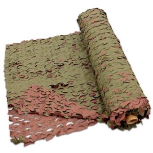 Filet de camouflage kaki-marron au mètre