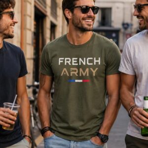 T-shirt kaki French Army