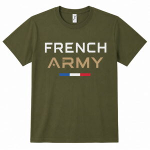 T-shirt kaki French Army