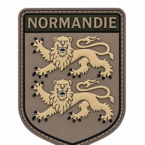 Ecusson patch pvc Normandie Tan