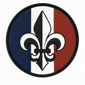 Ecusson patch pvc France Fleur de Lys