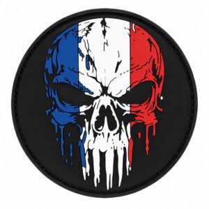 Ecusson patch pvc France Punisher