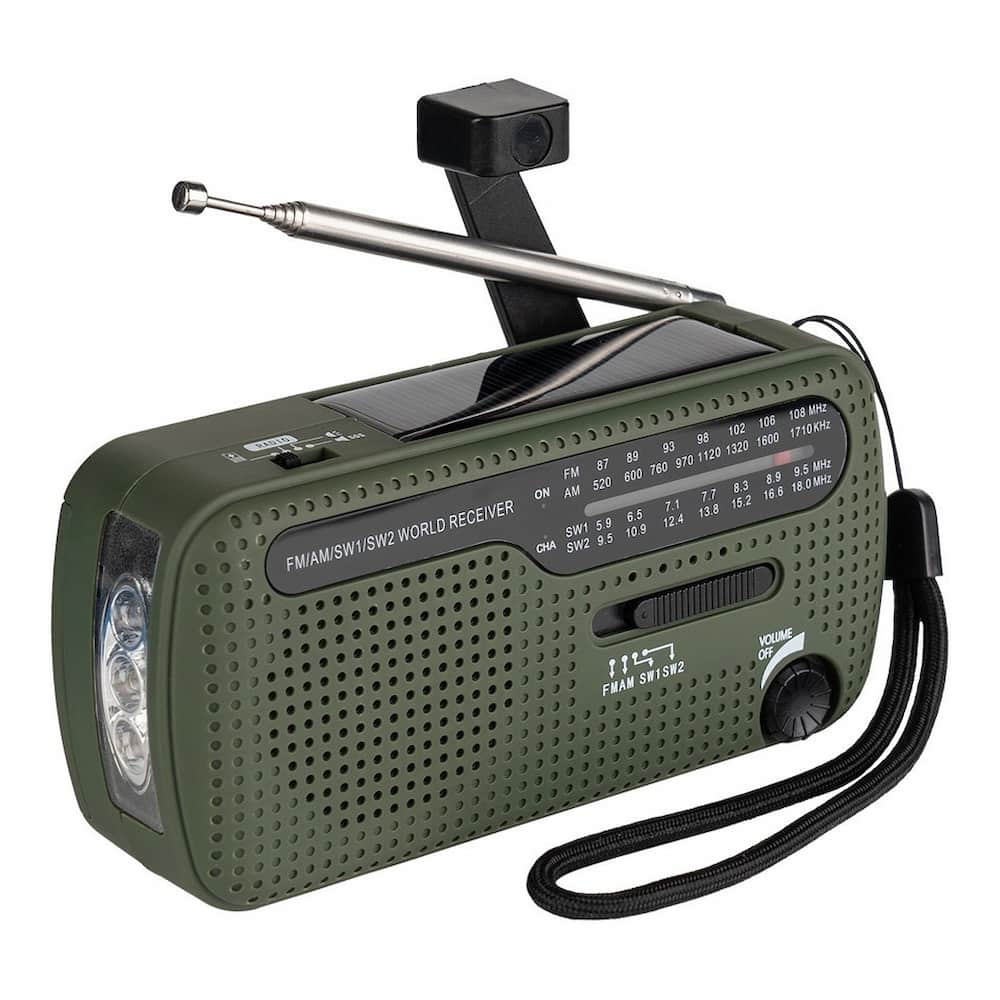 Radio de survie ou d’urgence multifonctionnelle