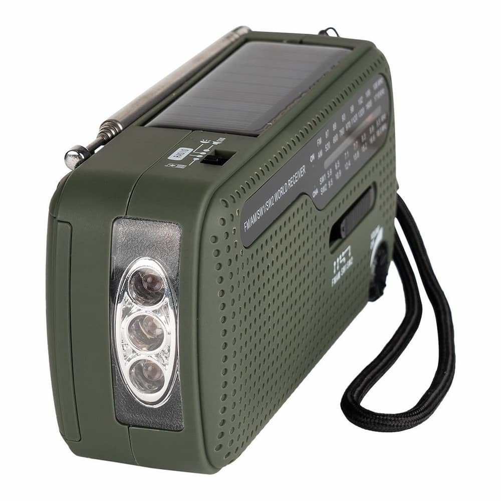 Radio de survie ou d’urgence multifonctionnelle