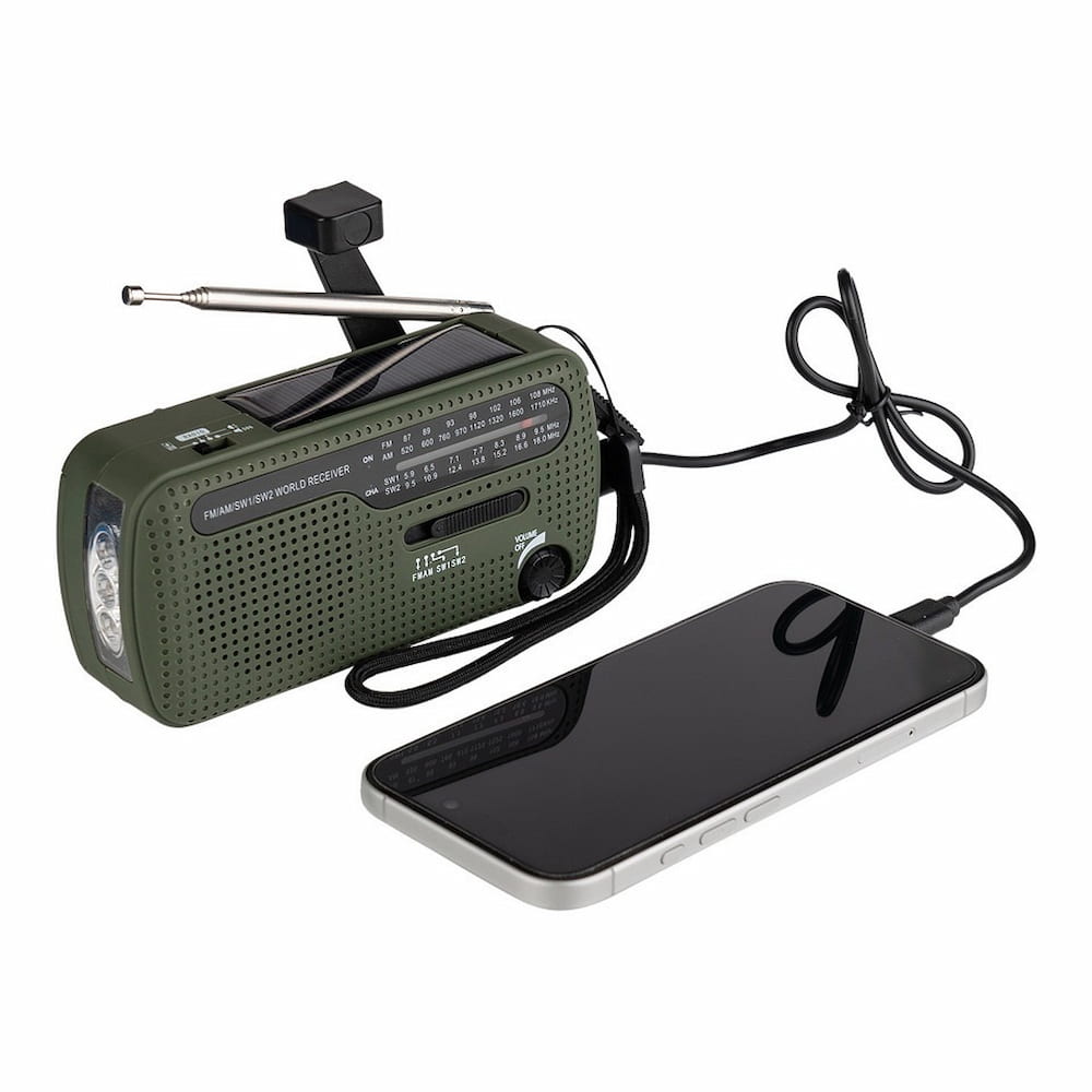 Radio de survie ou d’urgence multifonctionnelle